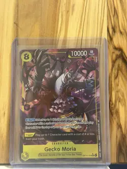 One Piece TCG OP14-104 Gecko Moria AA Alt Art Card Game CCG ENGLISH - Image 1