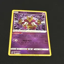 Pokemon Alakazam TCG Card Radiant Silver Tempest 059/195 NM - Image 1