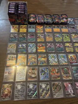 pokemon Card Lot. art, Rare Etc.With 15 Sealed Tins And 2 Blister Packs - Image 2