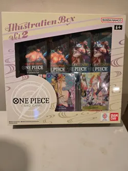 2022 One Piece Card Game Illustration Box Vol. 2 Factory Sealed Sealed - Image 1