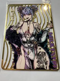 Sexy Mei Metal Card 63x88mm Goddess Story Anime Waifu Doujin DIY - Image 1