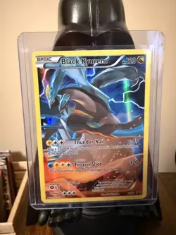 Black Kyurem XY80 Full Art Black Star Promo Pokemon card - MP - Image 1