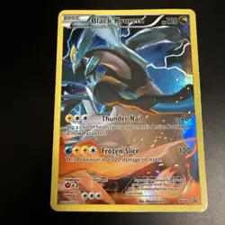 Black Kyurem XY80 Full Art Black Star Promo Pokemon card - MP - Image 2