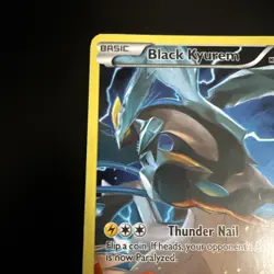 Black Kyurem XY80 Full Art Black Star Promo Pokemon card - MP - Image 4