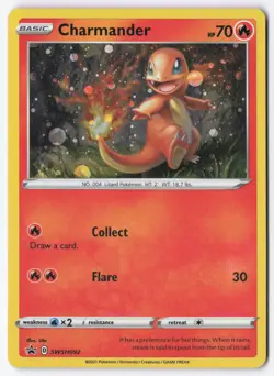 Charmander - Holo Promo SWSH: Sword & Shield Promo Cards SWSH092 LP - Image 1