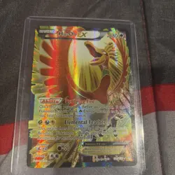Pokemon TCG Ho-Oh EX Full Art Ultra Holo Rare Card 121/122 Lightly Played - Image 3