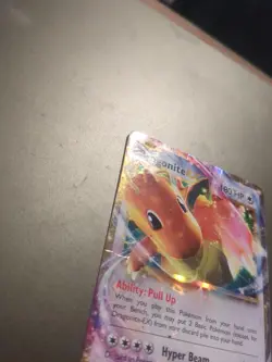 Pokemon XY Evolutions Dragonite EX Rare 72/108 Holo Card 2016 - DMG - Image 5