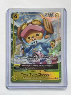 Tony Tony Chopper ST29-007 Parallel Starter Deck Promo One Piece Card English - Image 1