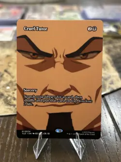 Cruel Tutor MTG FULL ART LAST AIRBENDER - Image 1