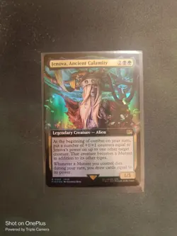 Jenova, Ancient Calamity (Borderless) (FOIL) Final Fantasy Magic (mtg) - Image 1