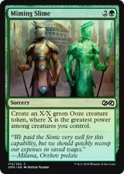 Miming Slime (175/254) - Ultimate Masters - Common (Foil) - Image 1