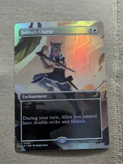 Sokka's Charge (Borderless) Avatar: The Last Airbender: Eternal-Legal Foil - Image 1