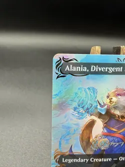 Alania, Divergent Storm (0344) *RAISED FOIL BORDERLESS* Bloomburrow MT/NM MTG - Image 2