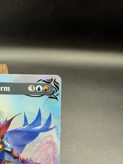 Alania, Divergent Storm (0344) *RAISED FOIL BORDERLESS* Bloomburrow MT/NM MTG - Image 3
