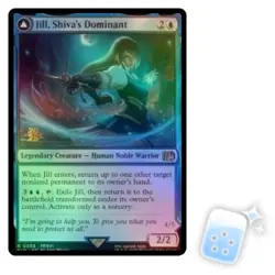 FOIL JILL, SHIVA'S DOMINANT (FINAL FANTASY PRERELEASE) Final Fantasy FIN MTG - Image 1