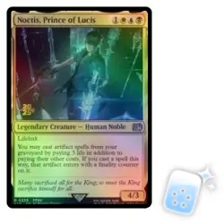 FOIL NOCTIS, PRINCE OF LUCIS (FINAL FANTASY PRERELEASE) Final Fantasy FIN MTG - Image 1