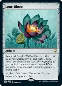 Magic The Gathering MTG LOTUS BLOOM Time Spiral Remastered NM Near Mint - Image 1