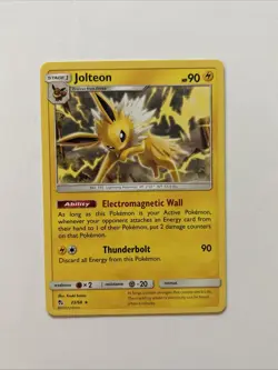 Jolteon SM Hidden Fates Pokemon NM 23/68 Sun & Moon - Image 1