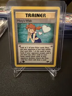2000 Pokemon 1st Edition Gym Challenge Misty's Wish | Pack Fresh - Image 1