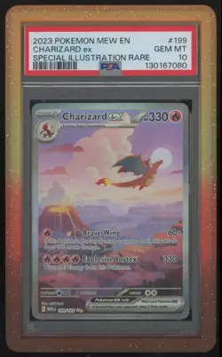 2023 Scarlet & Violet - 151 Charizard ex PSA 10 Special Illustration Rare #199 - Image 1