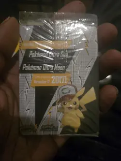 POKEMON SEALED ASH'S PIKACHU SM108 I CHOOSE YOU MOVIE PROMO - Image 2