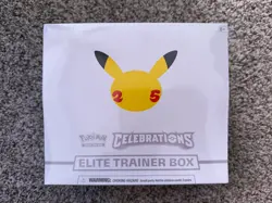 Pokemon TCG: 25th Anniversary Celebrations Elite Trainer Box (2021) 820650809439 - Image 1