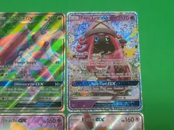 Pokemon NM Alternate Full Art GX's Lot Of 4 Eevee, Jirachi, Tapu Lele, Lurantis - Image 4