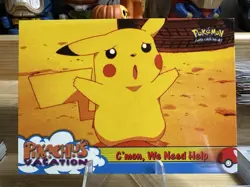 C'mon, We Need Help Pokemon Topps Pikachu's Vacation #53 - Image 1