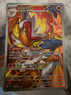 Infernape 173/167 Sv06: Twilight Masquerade Pokemon TCG Illustration Rare - Image 1