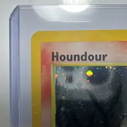 Pokemon TCG Houndour with SWIRL 5/75 Holo Unlimited Neo Discovery NM - Image 4