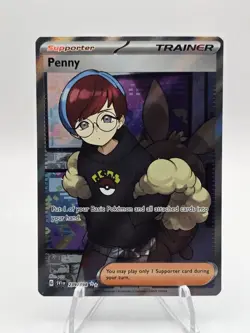 Pokemon Trainer Penny 239/198 SV01: Scarlet & Violet Base Set Holo NM - Image 1