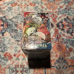 Battle Styles Booster Box Sword & Shield Pokemon TCG Factory Sealed Box - Image 4