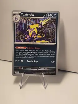 Toxtricity 068/094 Me02: Phantasmal Flames Reverse Holo Pokemon TCG NM - Image 1