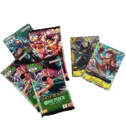 One Piece TCG Illustration Box Vol 3 & 4 Bundle - 8 Packs + 4 Promos - SEALED - Image 3