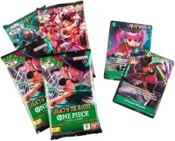 One Piece TCG Illustration Box Vol 3 & 4 Bundle - 8 Packs + 4 Promos - SEALED - Image 4