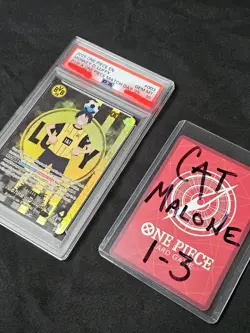 [PSA 10] Monkey D Luffy ST13-003 BVB Borussia Dortmund ONE PIECE Matchday Promo - Image 3