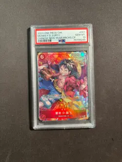 2023 One Piece Chinese Monkey D. Luffy Chinese New Year Promos PSA 10 No.5 BJLFZ - Image 1
