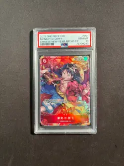 2023 One Piece Chinese Monkey D. Luffy Chinese New Year Promos PSA 10 No.4 BJLFZ - Image 1