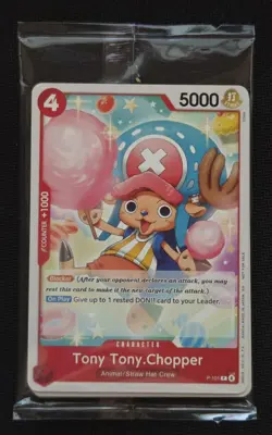 2026 One Piece TCG ENGLISH Tony Tony Chopper P-101 P Standard Battle Pack - Image 1