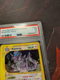 PSA 1.5 Crystal Nidoking 150/147 2003 Aquapolis Secret Rare Pokemon Card Pop 2 - Image 3