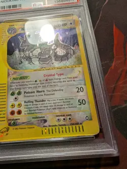 PSA 1.5 Crystal Nidoking 150/147 2003 Aquapolis Secret Rare Pokemon Card Pop 2 - Image 5