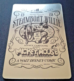 Disney 100 Wonder Card Collection STEAMBOAT WILLIE Mickey Not Weiss Schwarz !! - Image 1