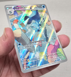 Pokemon Card TCG: Card Dewott 106/086 White Flare Illustration Rare Near Mint - Image 2
