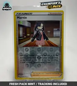 Marnie 056/073 Reverse Holo Pokemon TCG: Champions Path Card MINT SHIPPED TODAY - Image 1