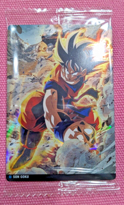 Dragon Ball Super ItaJaga Vol.4 Card 4-01 Son Goku Japanese Heroes Holo - Image 1