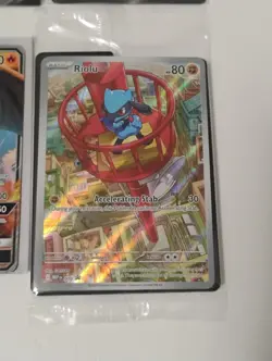 Pokemon Riolu Sealed Promo/Charizard GX Promo/Full Art/Illustration Rare Cards - Image 2