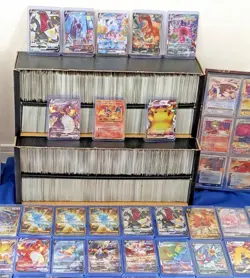 Pokemon TCG 6 Card Assorted Lot Guaranteed 2 Ultra Rare Full Art V VMAX VSTAR EX - Image 2