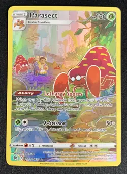 Parasect TG01/TG30 Lost Origin Trainer Gallery Holo Pokemon TCG Card NM - Image 1