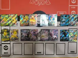 Pokemon TCG S- Chinese Card Eeveelution Set of 16 Full Art Holo Rare NM - Image 2