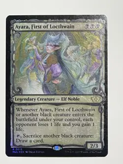 Ayara, First of Locthwain #13 (Foil) (LP) March of the Machine MUL Magic MTG - Image 3